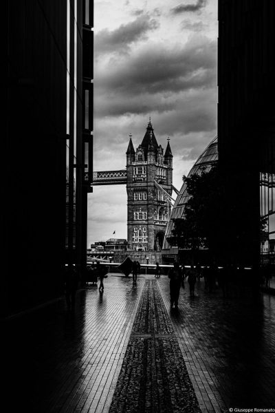 Tower Bridge, Black and White, 2019