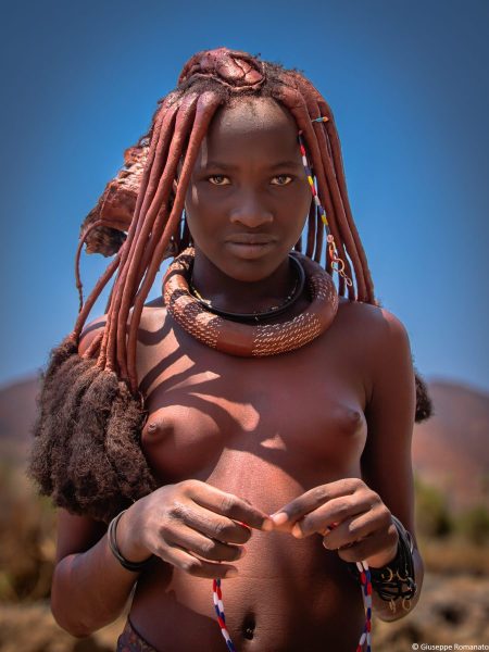 Namibia, popolo Himba, ritratto 2019